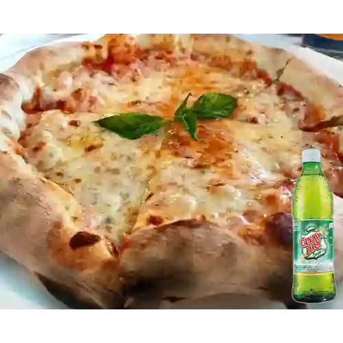 Combo Pizza Margarita + Canada Dry Ginger Ale 300 ml