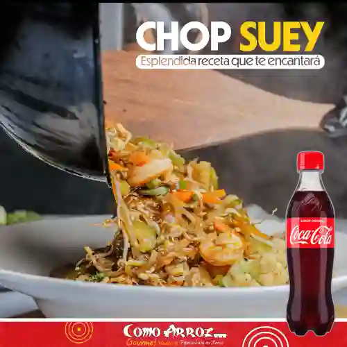 Combo Shop Suey Mixto +Cocacola Orig 400ml