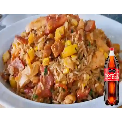 Combo Arroz de la Abuela para 4 +Cocacola Orig 1.5l