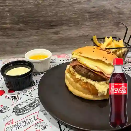 Combo Especial + Coca-Cola Sabor Original 400 ml