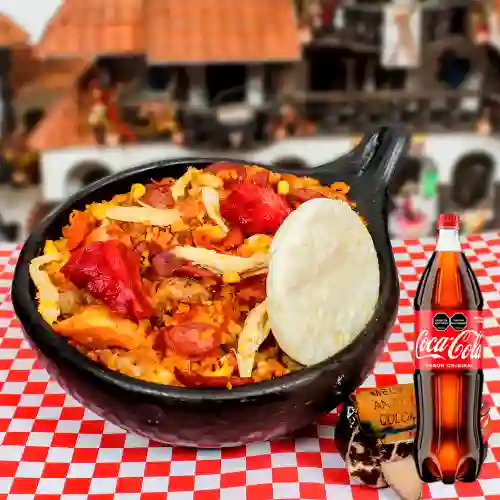 Ap Carnes Ahumadas para 4 Personas +Cocacola Org 1.5l