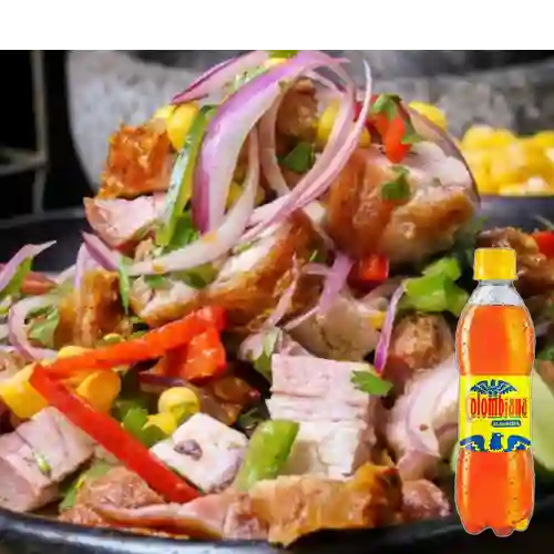 Combo Ceviche de Chicharron + Colombiana 250 ml
