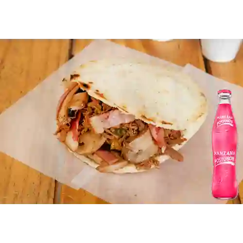 Combo Solomo 3 + Postobón Manzana 350 ml