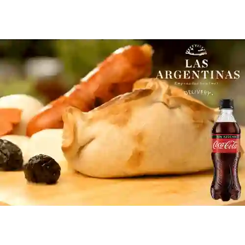 Combo Empanada de Chorizo +Cocacola S/az 250ml