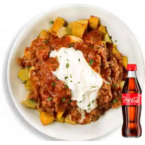 Combo Chili Fries + Coca Cola Original 300ML