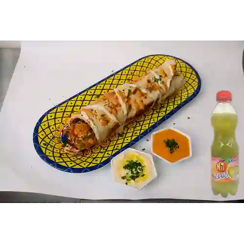 Combo Shawarmon The King Carne + Hit Lulo 500 ml