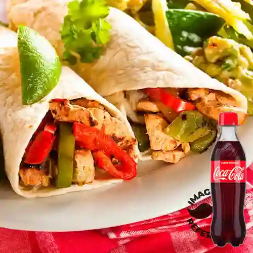 Combo Strips de Pollo +Cocacola Orig 400ml