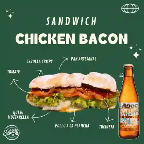 Combo Chicken Bacon + BBC Cajicá Miel 330 ml