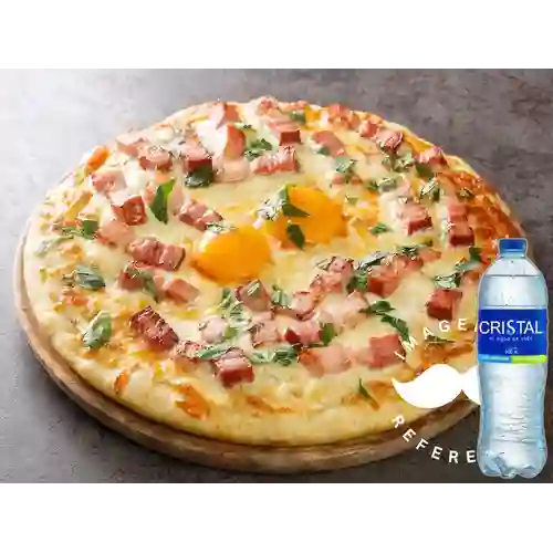 Combo Carbonara + Botella de Agua 600Ml