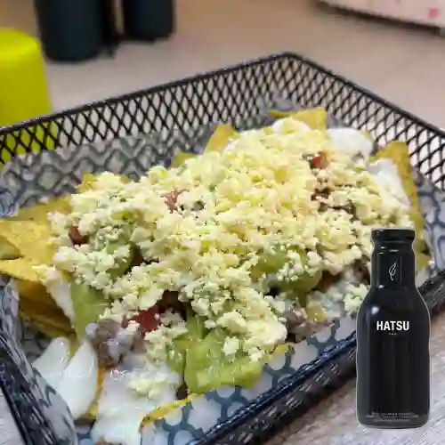 Combo Nachos + Hatsu Negro 400 ml