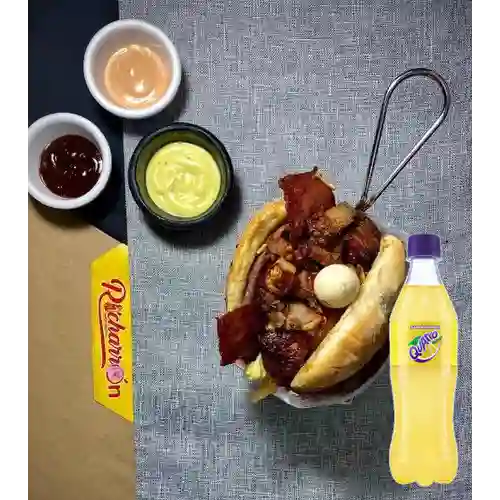 Combo Burguerrón + Quatro 400 ml
