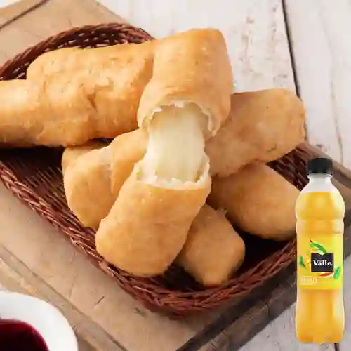 Combo Palito de Queso + Del Valle Mango 500 ml