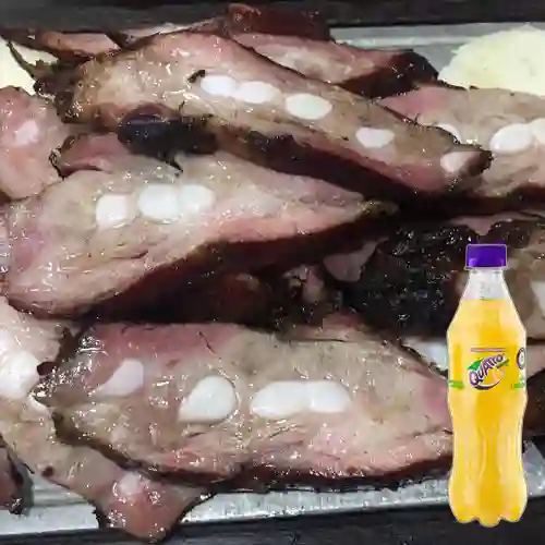 Combo Costillas Ahumadas + Quatro Original 400ML