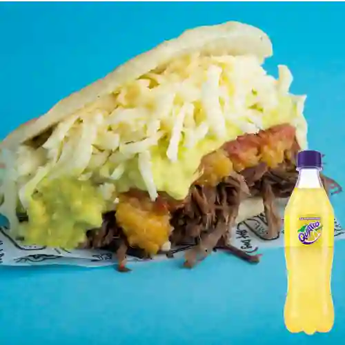 Combo Arepa Coqueta + Quatro 400 ml