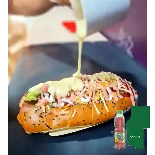 Combo Perro Hades + Mr Tea Durazno 500 ml