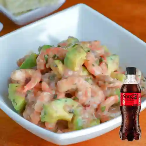 Combo Ceviche Costeño + Coca Cola Sin Azúcar 400 ml