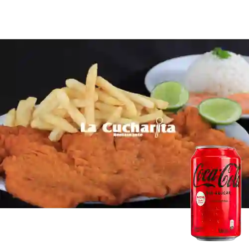 Combo Súper Chuleta + Coca Cola Sin Azúcar 330ML