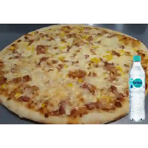 Combo Pizza Ranchera Mediana + Brisa Sin Gas 600ML