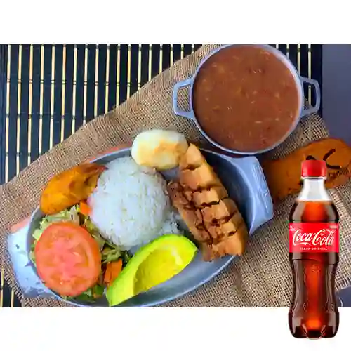 Combo Frijolada + Coca Cola Original 400 ml