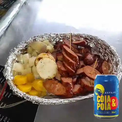 Combo Carne a la Llanera X 470 gr + Cola y Pola