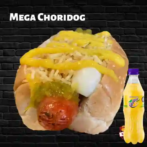 Combo Mega Choridog + Quatro Original 400ML