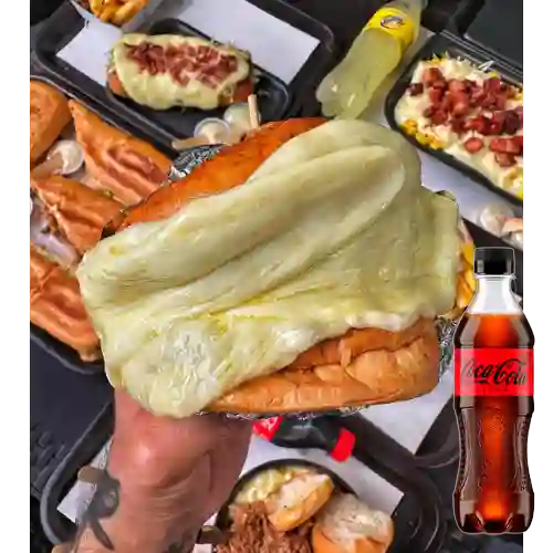 Combo Hamburguesa Callejera + Coca-Cola CERO 400ml