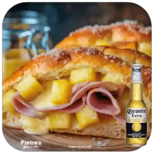 Combo Stromboli Hawaiano + Coronita Botella 210ml