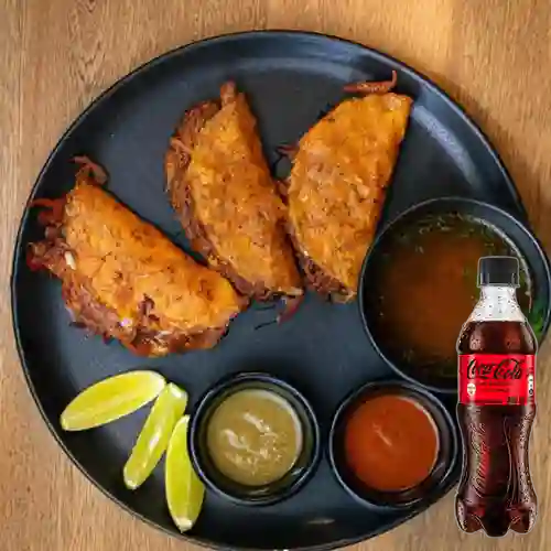 Combo Cochinita Pibil + Coca Cola Sin Azúcar 400 ml