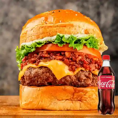 Combo Bacon + Coca-Cola Sabor Original 500 ml