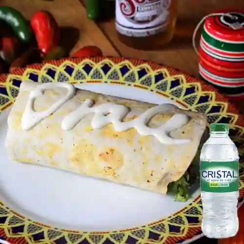Combo Burro Múúú + Cristal con Gas 400 ml