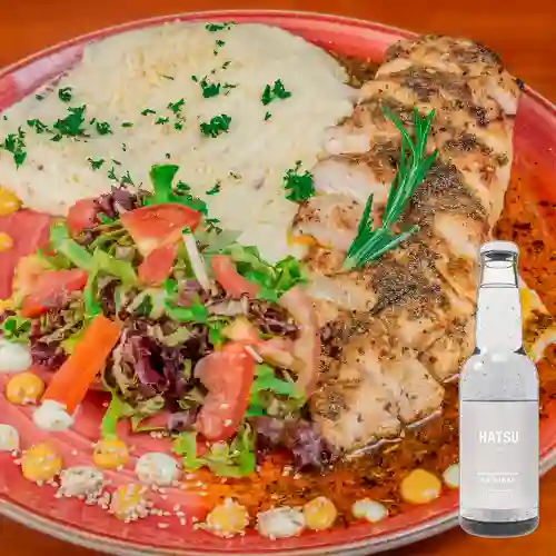 Combo Pollo Al Grill + Soda Hatsu