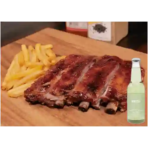 Costilla St Louis Americana +Hatsu Sandía-Albahaca 300ml