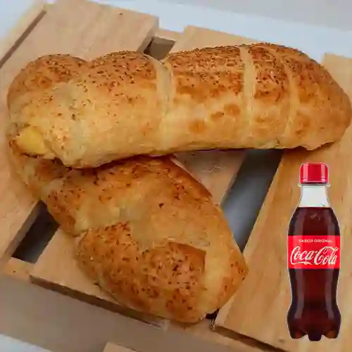 Combo Palito de Queso + Coca-Cola Sabor Original 250 ml