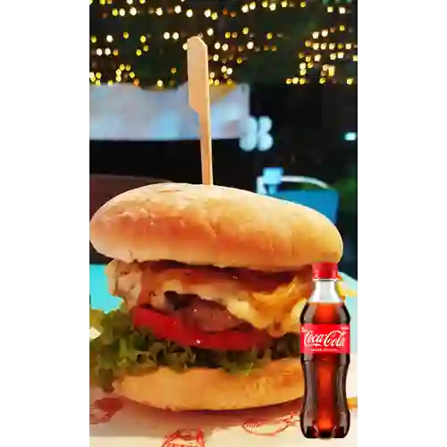 Combo Hamburguesa Clásica + Coca Cola Original 400 ml