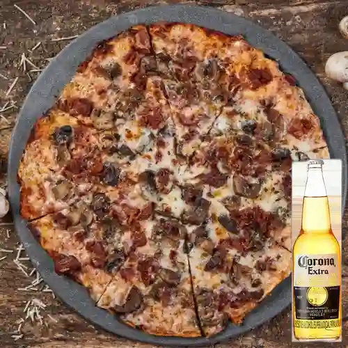 Combo Pizza Duxelle + Corona 330 ml