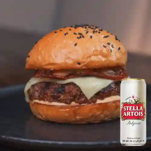 Combo Bourbon's Pro + Stella Artois 250 ml