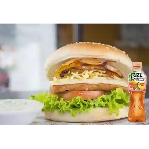 Combo Especial con Grillé + Fuze Tea Durazno 500 ml