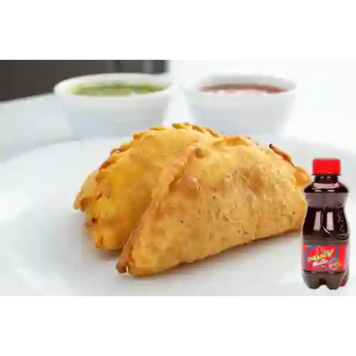 Combo Empanadas de Pollo + Pony Malta 250 ml