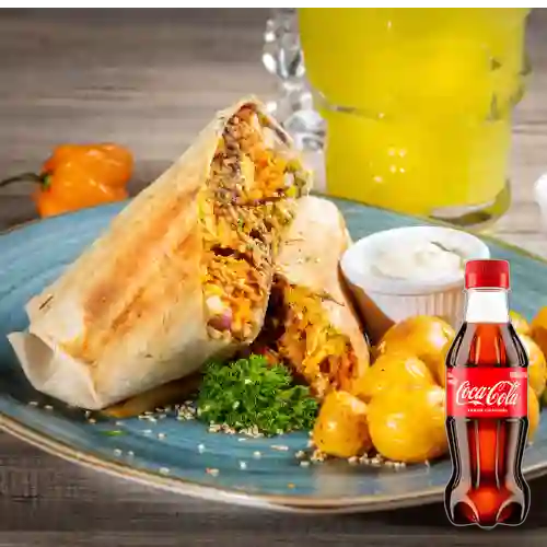 Combo Burrito Mixto + Coca Cola Original 250ML