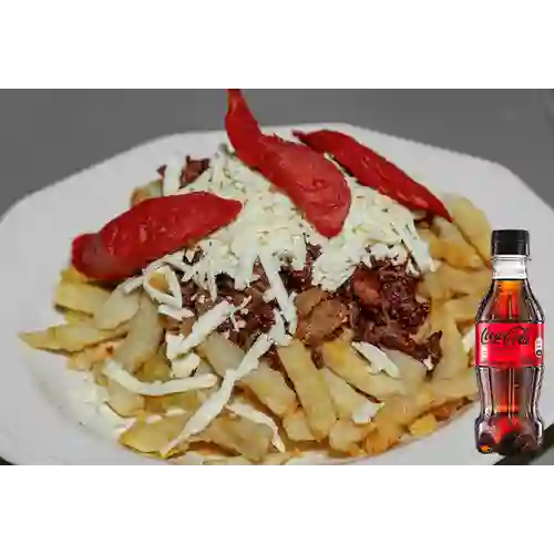 Combo Mandi Queso Tocineta +Cocacola S/az 250ML