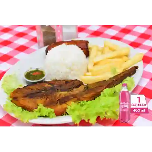 Combo Lengua a la Criolla + Postobón Manzana 400 ml