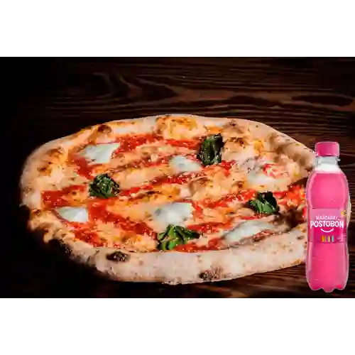Combo Pizza Mediana + Postobón Manzana 250 ml