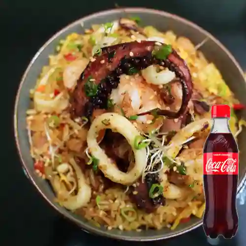 Combo Arroz Marinero + Coca Cola 400 ml