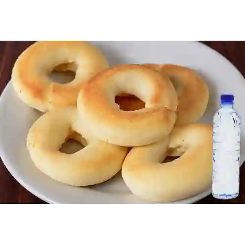 Combo Promo Pandebono + Botella de Agua