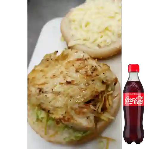 Combo Aplastado de Pollo + Coca-cola 400 ml