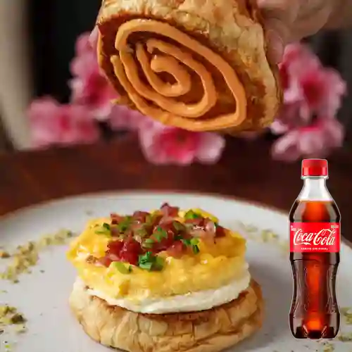 Combo Egg Sándwich + Coca Cola Original 400 ml