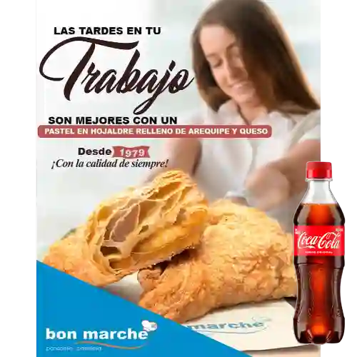 Combo Pastel de Arequipe&Queso +cocacola Orig 400ml