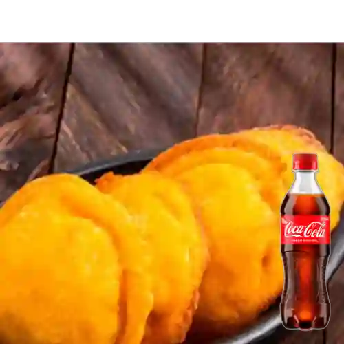 Combo Arepa Rellena de Pollo +Cocacola Orig 400ml