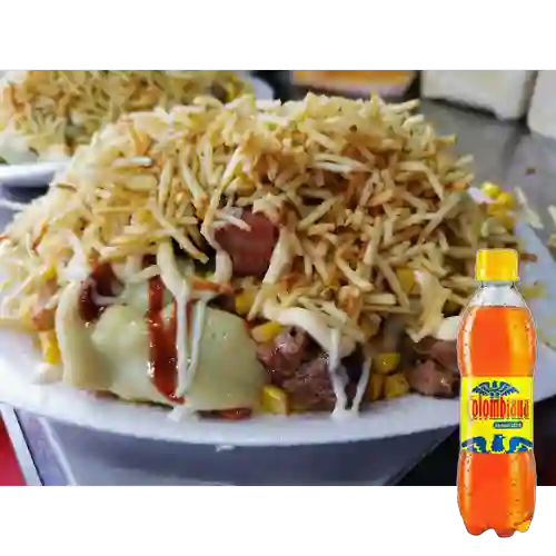 Combo Mazorcada Tres Carnes + Colombiana 250 ml