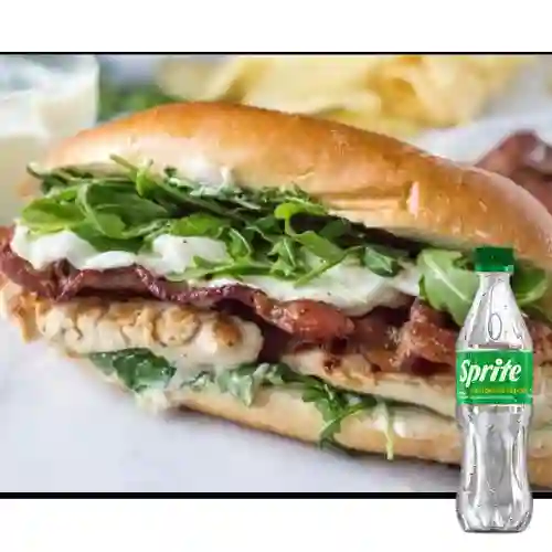 Combo Honey Mustard Chicken + Sprite Original 400ml